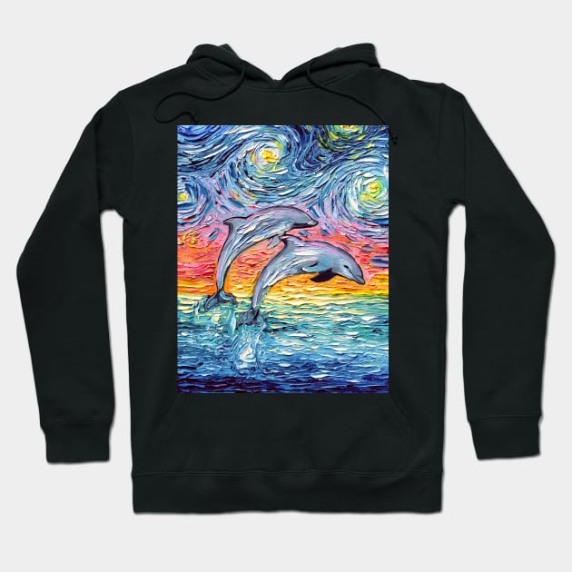 Van Gogh Never Saw Paradise Hoodie by sagittariusgallery